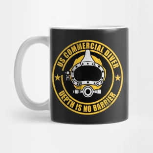 US Commercial Diver Mug